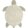 Tapis enfant forme tortue coton lavable en machine Sea Turtle