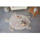 Tapis enfant forme tortue coton lavable en machine Sea Turtle