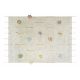 Tapis enfant de jeu coton lavable en machine Wildflowers