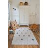 Tapis enfant de jeu coton lavable en machine Wildflowers