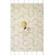 Tapis de jeu enfant coton avec franges lavable en machine Pollination