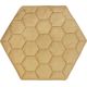 Tapis de jeu enfant coton jaune Honeycomb