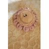 Coussin rond fleur enfant Pink Daisy