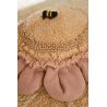 Coussin rond fleur enfant Pink Daisy