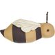 Coussin enfant abeille coton Buzzy Bee