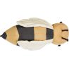 Coussin enfant abeille coton Buzzy Bee