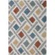 Tapis shaggy moderne rectangle graphique Sketch