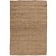 Tapis jute naturel plat rectangle Sol