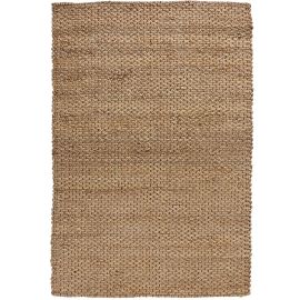 Tapis jute naturel plat rectangle Sol