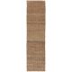 Tapis jute naturel plat rectangle Sol