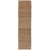 Tapis jute naturel plat rectangle Sol