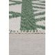 Tapis plat avec franges recyclé scandinave graphique Teo