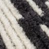 Tapis ethnique avec franges berbère mèches courtes Lina