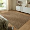 Tapis polyester recyclé rectangle moderne Marly