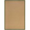 Tapis jute rectangle design Kira