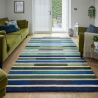 Tapis laine moderne rectangle courtes mèches Piano