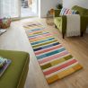 Tapis laine moderne rectangle courtes mèches Piano