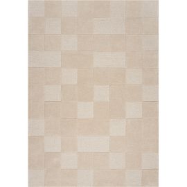 Tapis cubique laine moderne rectangle Checkerboard