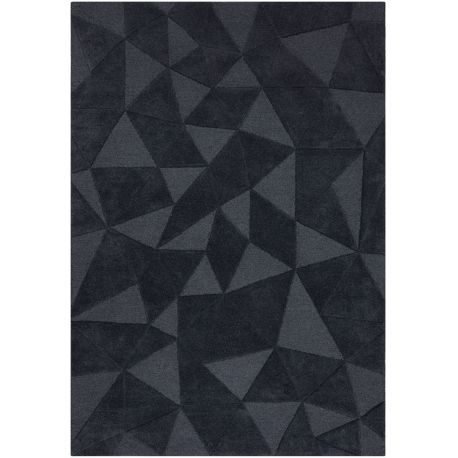 Tapis laine design rectangle graphique Shard
