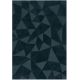 Tapis laine design rectangle graphique Shard