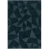 Tapis laine design rectangle graphique Shard