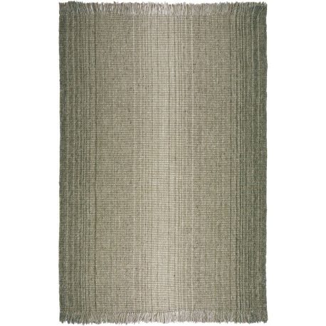 Tapis plat avec franges moderne rectangle Jute Ombre