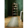 Tapis plat avec franges moderne rectangle Jute Ombre