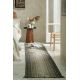 Tapis plat avec franges moderne rectangle Jute Ombre