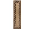 Tapis floral jute rectangle design Maisie