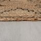 Tapis kilim jute rectangle intérieur Rowen