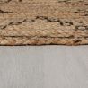 Tapis kilim jute rectangle intérieur Rowen