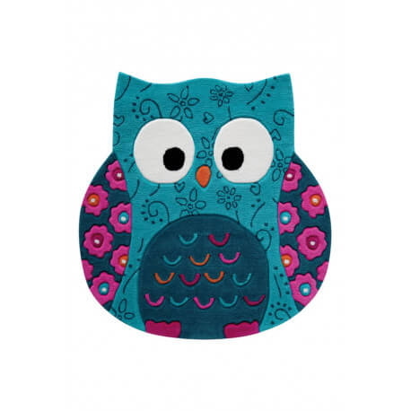 Tapis hibou en acrylique Littel Owl