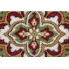 Tapis orient rectangle intérieur courtes mèches Sherborne