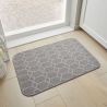 Tapis moderne lavable en machine antidérapant Argyll