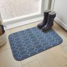 Tapis moderne lavable en machine antidérapant Argyll