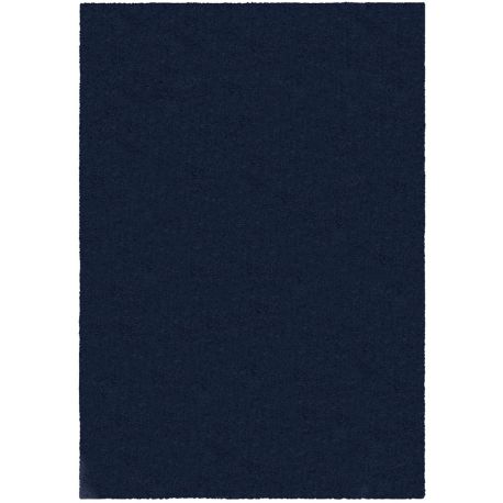 Tapis uni lavable en machine polyester recyclé moderne Fluffy