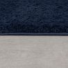 Tapis uni lavable en machine polyester recyclé moderne Fluffy