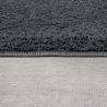 Tapis uni lavable en machine polyester recyclé moderne Fluffy