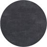 Tapis uni lavable en machine polyester recyclé moderne Fluffy