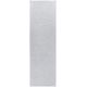 Tapis avec franges gris lavable en machine design rayé Nuance