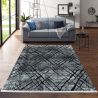 Tapis rayé courtes mèches design intérieur Nahla