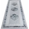 Tapis vintage avec franges rayé poils ras Mara