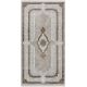 Tapis d'orient avec franges rectangle beige Casa