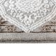 Tapis d'orient avec franges rectangle beige Casa