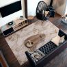 Tapis abstrait design effet brillant intérieur Eddie