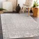 Tapis design rayé rectangle intérieur Persane