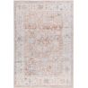 Tapis vintage plat beige rayé intérieur Choby