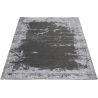 Tapis vintage rayé plat lavable en machine Ambre