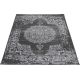 Tapis rayé vintage plat lavable en machine Mandalas