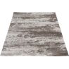 Tapis vintage rayé lavable en machine anthracite Igual